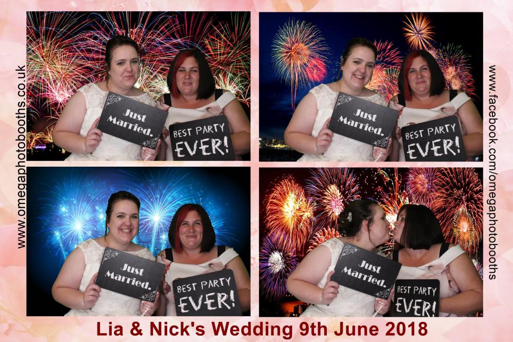 Lia & Nick's Wedding | View more photos from the event at gallery.omegaphotobooths.co.uk/u/Omega-Photobooths/Lia-Nicks-Wedding